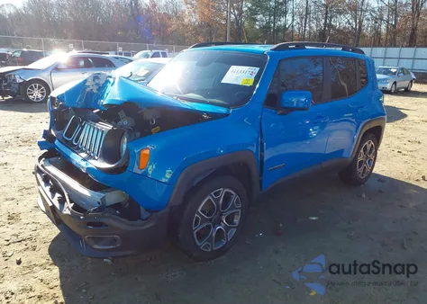 2015 Jeep Renegade Latitude from USA, damaged, VIN ZACCJABTXFPB35819
